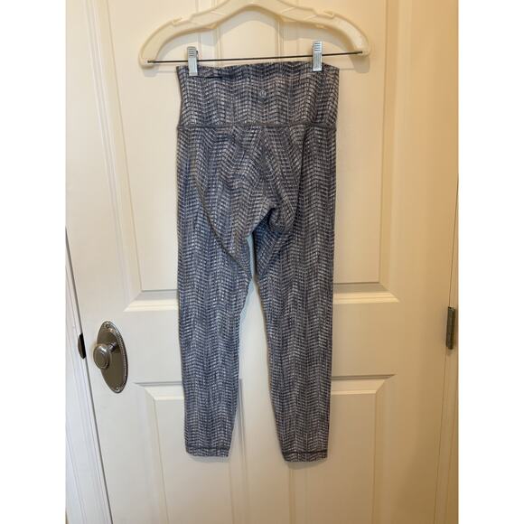 Lululemon Wunder Under Sz 6 High Rise Tights Style W5CAJS Wicking 4 Way Stretch - Picture 5 of 6